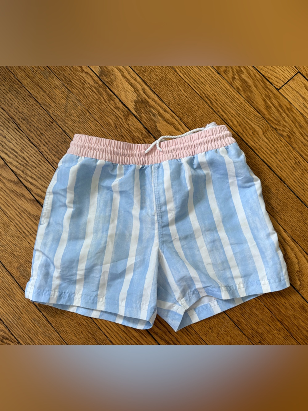 The Beaufort Bonnet Company Striped Swim Trunks - Size 8
